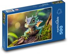 Plaz - ještěrka, drak Puzzle 500 dílků - 46 x 30 cm
