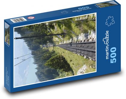 Schlafsäle - Eisenbahnen, Natur - Puzzle - 500 Teile