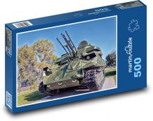 Tank - armáda, história Puzzle 500 dielikov - 46 x 30 cm