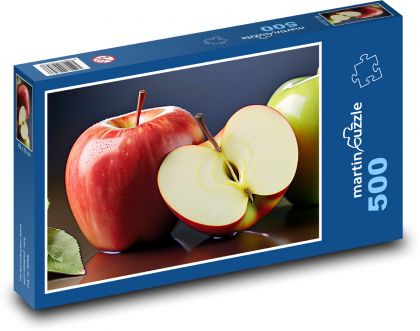 Jablko - ovoce, svačina - puzzle 500 dílků