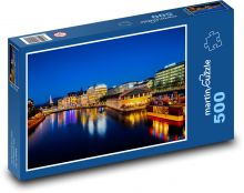 Ženeva - Švýcarsko Puzzle 500 - 46x30 cm