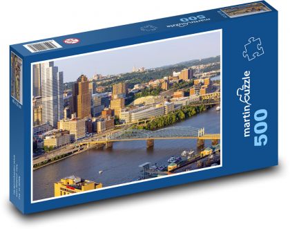 Pittsburgh - Stadt am Fluss - Puzzle - 500 Teile