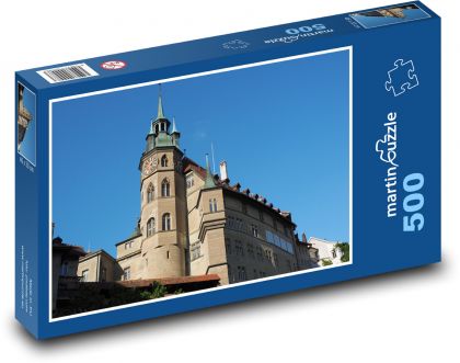 Freiburg - Rathaus, Schweiz - Puzzle - 500 Teile