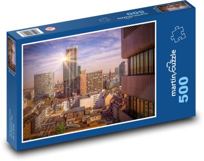 Slnečné mesto - Puzzle 500 dielikov, rozmer 46x30 cm 