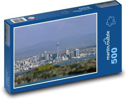 Auckland - Nový Zéland - Puzzle 500 dielikov, rozmer 46x30 cm 