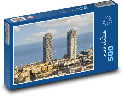 High skyscrapers - Puzzle of 500 pieces, size 46x30 cm 