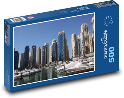 Dubaj - mrakodrapy - Puzzle 500 dielikov, rozmer 46x30 cm 