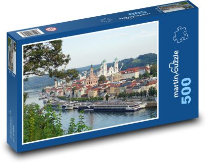Cestovný pas - Nemecko - Puzzle 500 dielikov, rozmer 46x30 cm 