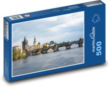Most Karola - Wełtawa Puzzle 500 elementów - 46x30 cm