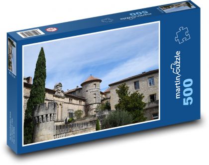 Historická budova - budovy - Puzzle 500 dielikov, rozmer 46x30 cm 