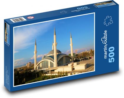 Cami - minaret, kupola - Puzzle 500 dielikov, rozmer 46x30 cm 