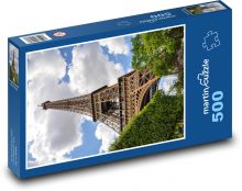 Eiffelova věž - Paříž, Francie Puzzle 500 dílků - 46 x 30 cm
