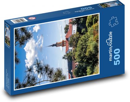 Templin - Town Hall - Puzzle of 500 pieces, size 46x30 cm 