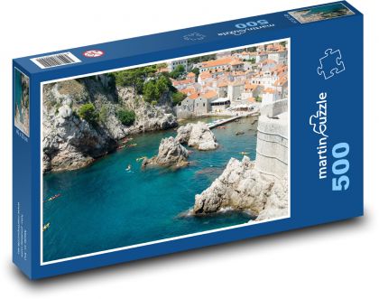 Chorwacja - Dubrownik - Puzzle 500 elementów, rozmiar 46x30 cm