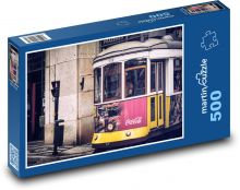 Tramvaj - Lisabon, Portugalsko Puzzle 500 - 46x30 cm