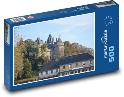 Zamek Combourg - Francja - Puzzle 500 elementów, rozmiar 46x30 cm
