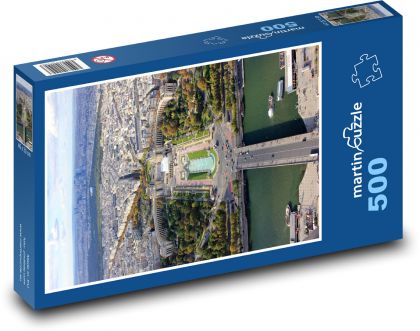 Paríž - Francúzsko, veža - Puzzle 500 dielikov, rozmer 46x30 cm 