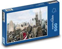 Mrakodrapy ve městě Puzzle 500 - 46x30 cm