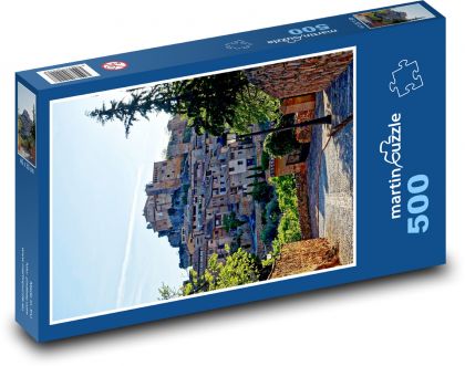 Historické mesto - Alquezar - Puzzle 500 dielikov, rozmer 46x30 cm 