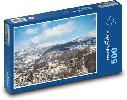 Sarajewo - zima - Puzzle 500 elementów, rozmiar 46x30 cm
