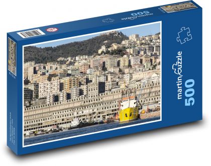 Janovský prístav - Puzzle 500 dielikov, rozmer 46x30 cm 