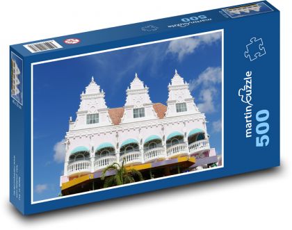 Aruba - Oranjestad - Puzzle of 500 pieces, size 46x30 cm 