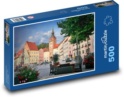 Historic Square - Puzzle of 500 pieces, size 46x30 cm 