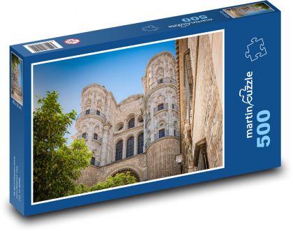 Cathedral - construction - Puzzle of 500 pieces, size 46x30 cm 