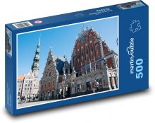 Riga - Lotyšsko Puzzle 500 dielikov - 46 x 30 cm 