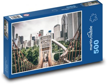 Architektura - Most - Puzzle 500 elementów, rozmiar 46x30 cm