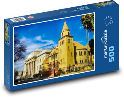 Kościół - Kościół - Puzzle 500 elementów, rozmiar 46x30 cm