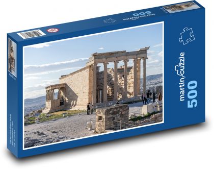 Greece - Temple - Puzzle of 500 pieces, size 46x30 cm 