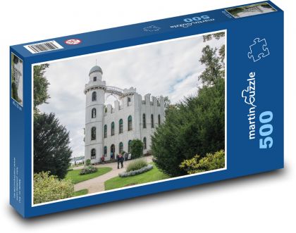 Zámek Pfaueninsel - Berlín, Německo - puzzle 500 dílků
