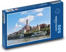 Kostol - výletná loď Puzzle 500 dielikov - 46 x 30 cm 