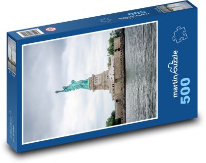 Socha slobody - pamätník - Puzzle 500 dielikov, rozmer 46x30 cm 