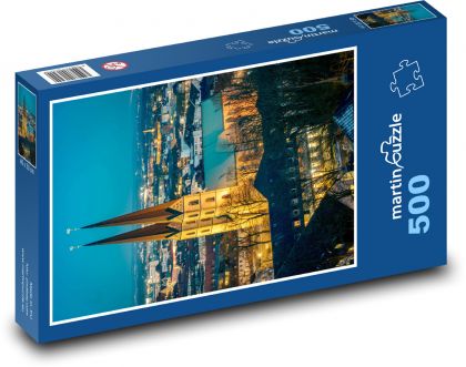 Noční město - puzzle 500 dílků