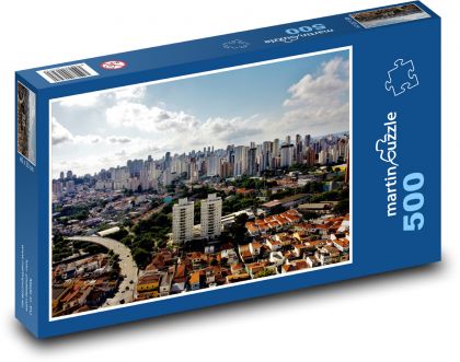 Sao Paulo - Brazylia - Puzzle 500 elementów, rozmiar 46x30 cm