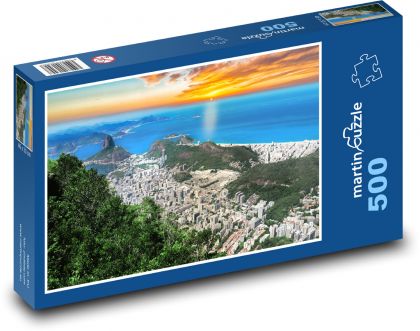Rio de Janeiro - Brazília - Puzzle 500 dielikov, rozmer 46x30 cm 