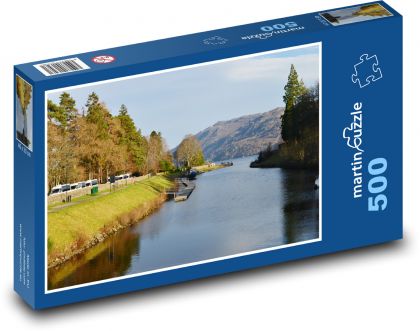 Loch Ness - See, Schottland - Puzzle - 500 Teile
