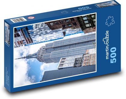 New York - Manhattan - Puzzle 500 dílků, rozměr 46x30 cm