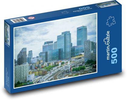Stadt - Wolkenkratzer - Puzzle - 500 Teile