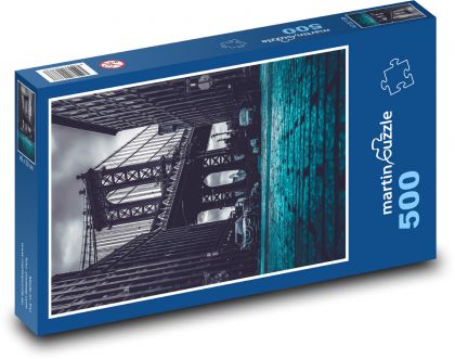 Stadt - Brücke - Puzzle - 500 Teile