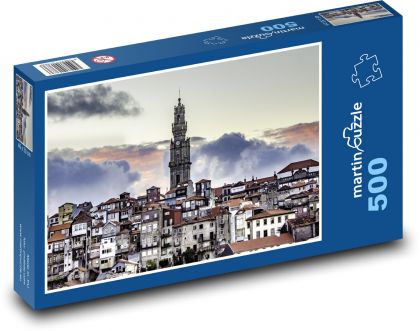 Městská věž - puzzle 500 dílků