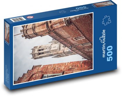 Bruges - Belfry, Belgium - Puzzle of 500 pieces, size 46x30 cm 