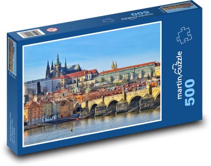 Praha - Hradčany, Česko - Puzzle 500 dielikov, rozmer 46x30 cm 