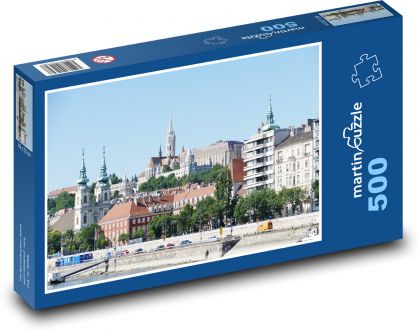 Budapešť - Maďarsko - Puzzle 500 dílků, rozměr 46x30 cm
