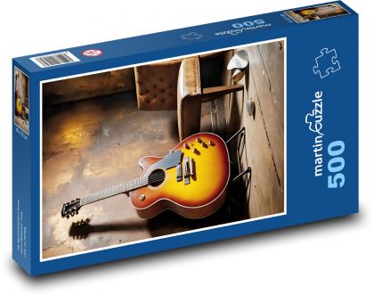 Kytara - puzzle 500 dílků