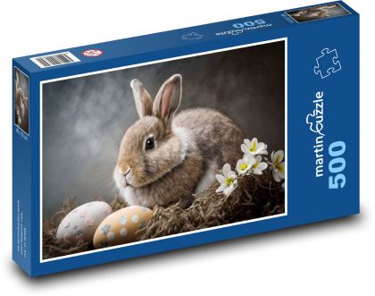 Osterhase mit Eiern - Puzzle - 500 Teile