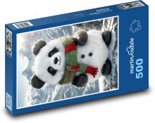 Panda Puzzle 500 - 46x30 cm