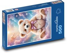 Miś Puzzle 500 elementów - 46x30 cm